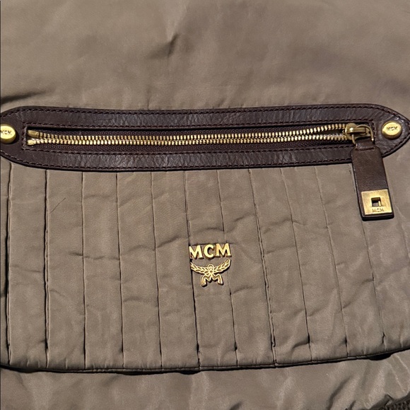 MCM Taupe and Brown Messenger Bag crossbody - Picture 2 of 14